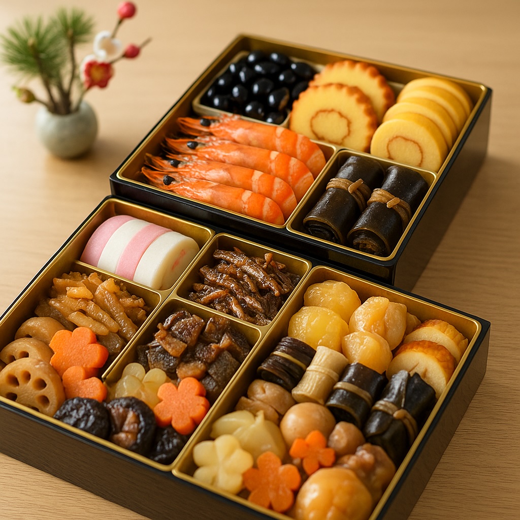 おせちの定番料理と意味をイメージ