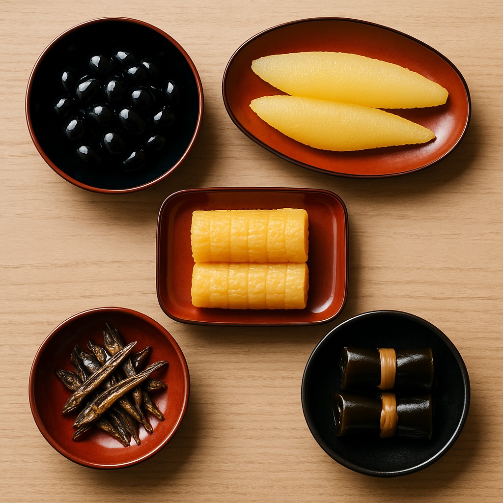 おせちの定番料理と意味をイメージ