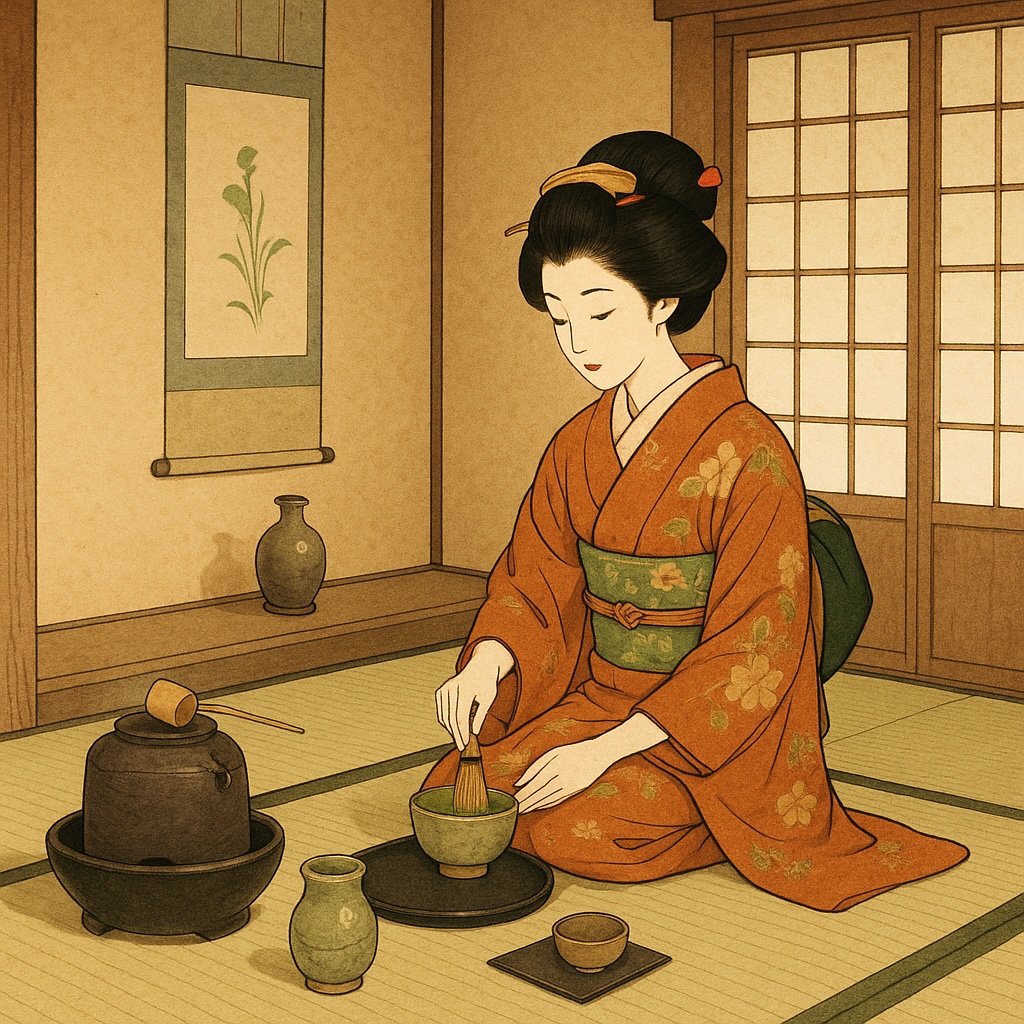 京都・祇園の抹茶のイメージ